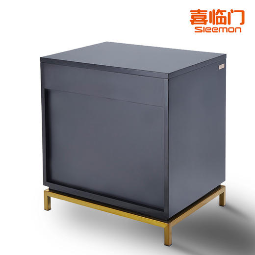 床头柜FT1516黑(整装)-55*42*58 商品图2