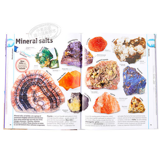 【中商原版】岩石与宝石百科 英文原版 DK-The Rock and Gem Book : ...And Other Treasures of the Natural World Dan Gre 商品图4
