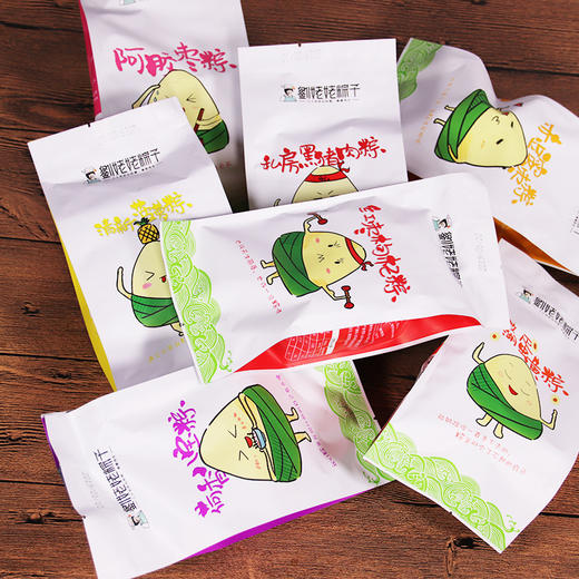 滕州刘姥姥粽子礼盒4种口味礼盒装 与粽不同手工传统端午粽子老口味 商品图2