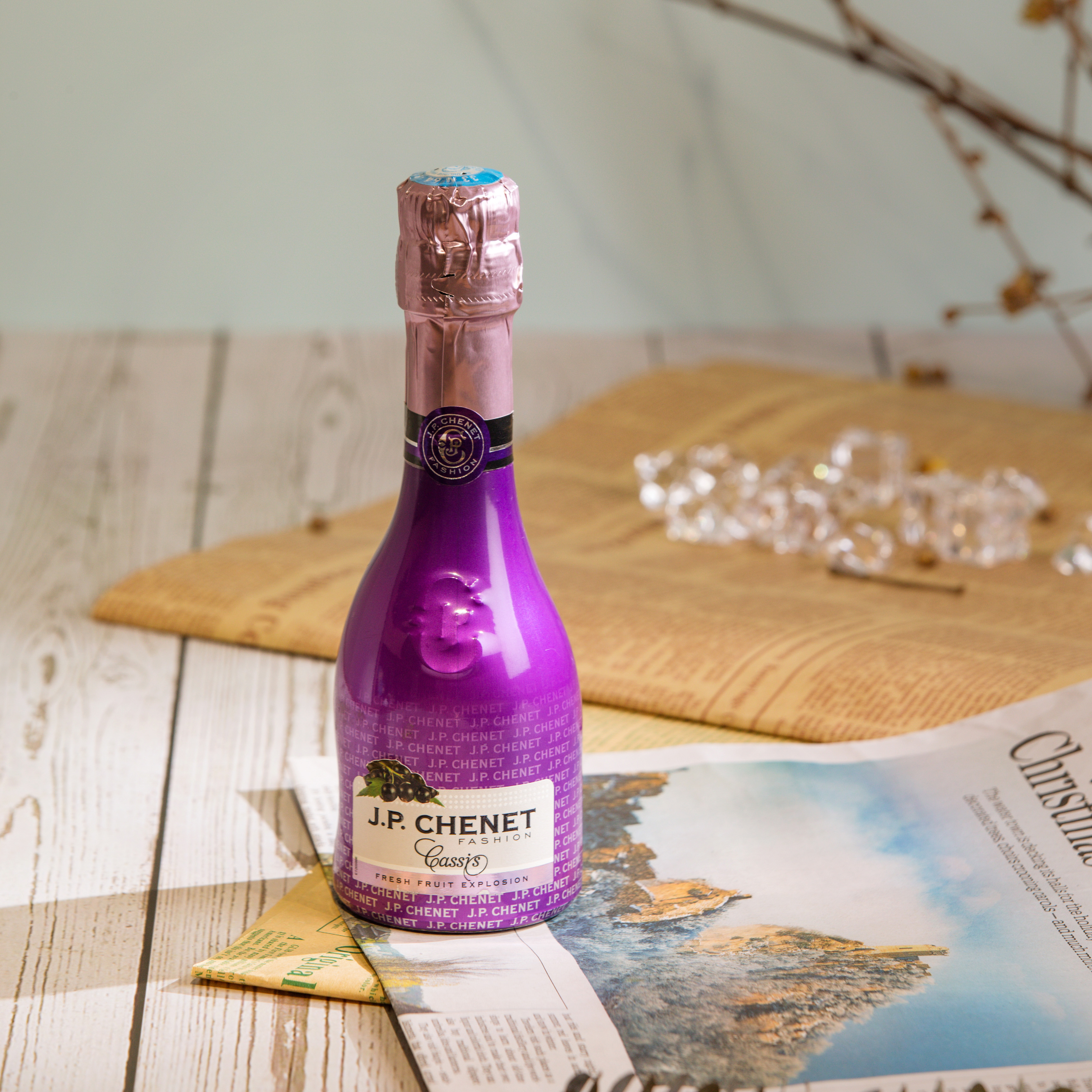 法国香奈黑加仑香起泡酒200ml