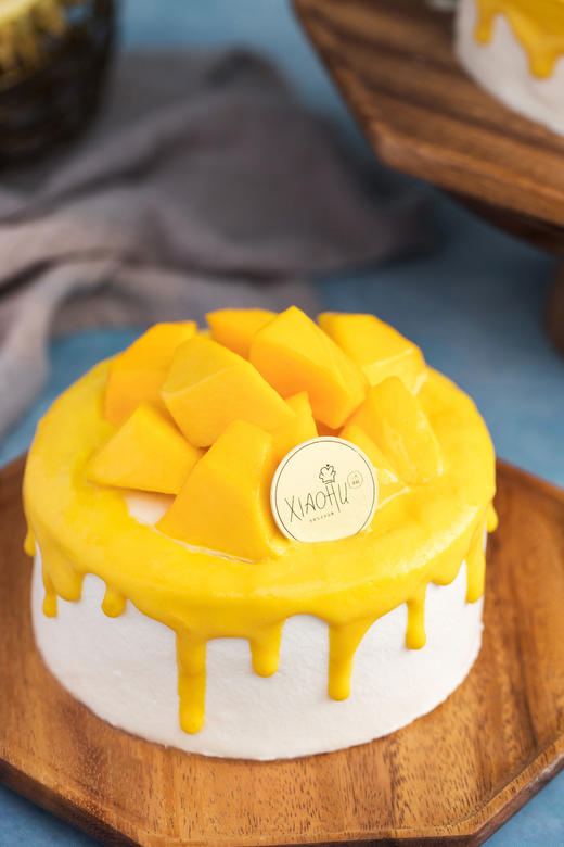 爆果肉榴芒蛋糕
