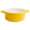 百钻双耳陶瓷碗 甜品碗 陶瓷容器 蓝色白色黄色粉色碗 商品缩略图5