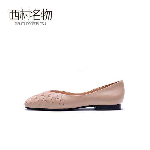 西村名物浅口奶奶鞋女2020春夏新款方跟舒适休闲单鞋子时尚X20CE11031 商品图1