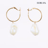 EURLAN.  A系列 珍珠时尚款耳环 商品缩略图1