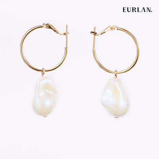 EURLAN.  A系列 珍珠时尚款耳环 商品图1