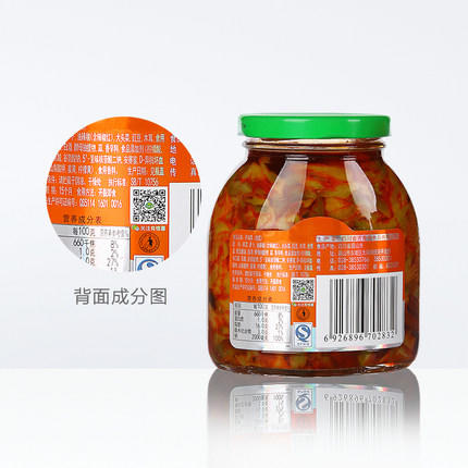 266g+40g吉香居开味菜 川式风味 开味下饭 商品图3