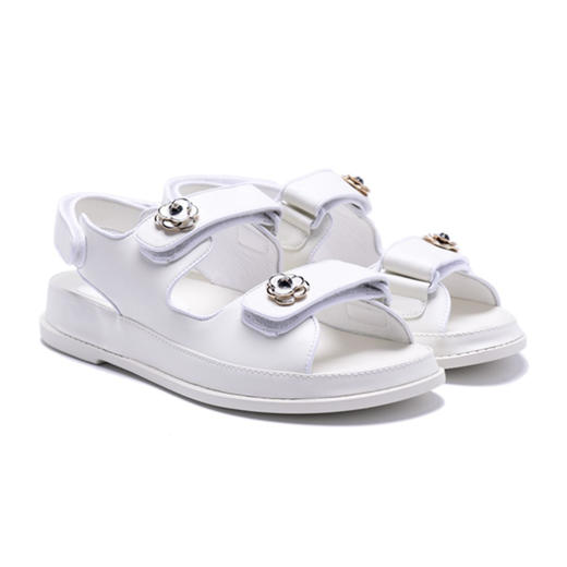 西村名物2020夏季新款运动风小香风凉鞋X20BG23741 商品图2