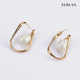 EURLAN.  A系列 珍珠气质耳环