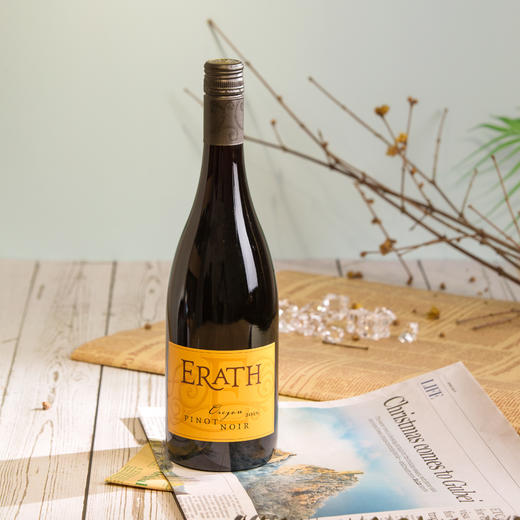 美国俄勒冈州爱琅思酒园黑比诺红葡萄酒 商品图0