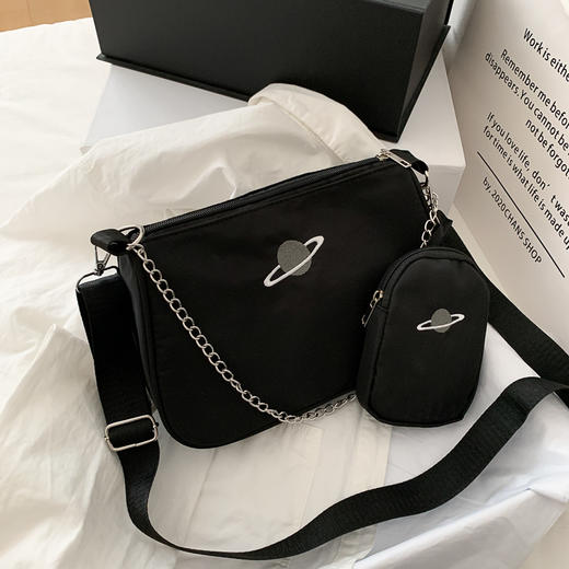 小时尚新月包 包包夏季小清新休闲单肩斜挎箱包 商品图0