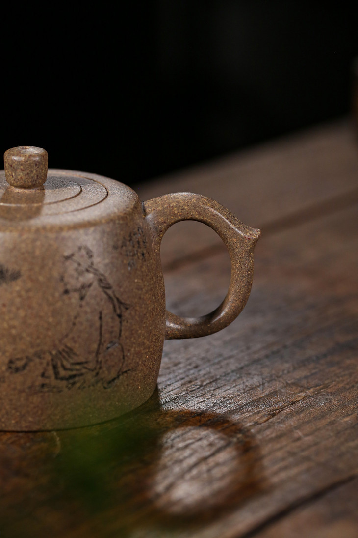 井栏泥料七彩老段泥容量250cc作者许涛国工