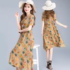 MQ-1315-1夏季新款韩版宽松显瘦天丝碎花连衣裙YY 商品缩略图1