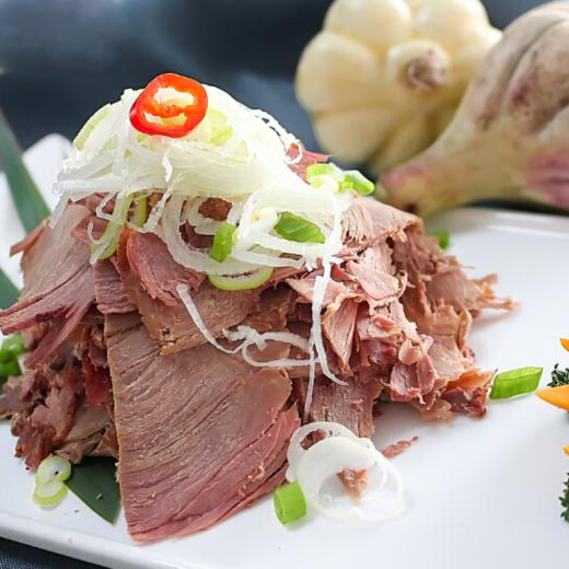 老汤酱驴肉，甄选腱子肉，传承古法技艺酱制，天然香辛料入味，将香味美，瘦而不柴M 商品图1