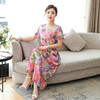 MQ-3324-Q201夏季新款宽松大码长款过膝棉绸连衣裙YY 商品缩略图2