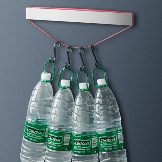 【刀架】磁性刀架304不锈钢磁铁刀架厨房磁性刀座菜壁挂式免打孔吸刀架 商品图2