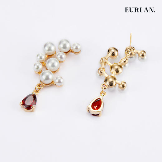 EURLAN.  A系列 珍珠高级感耳环 商品图1