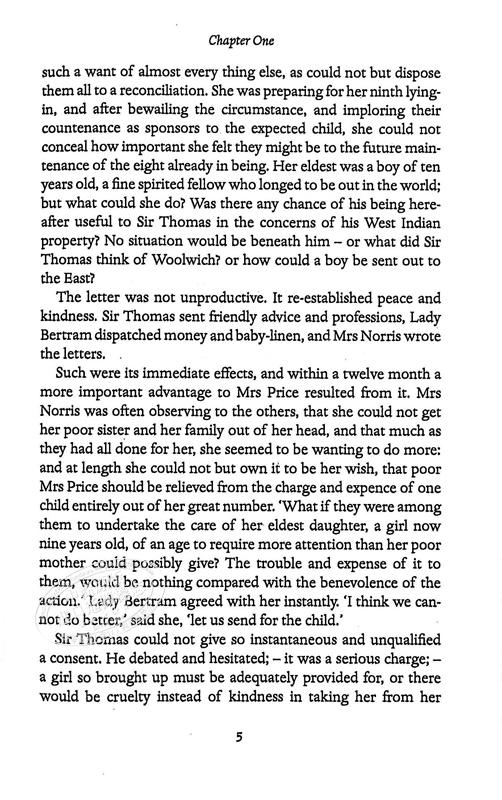 【中商原版】曼斯菲尔德庄园 英文原版 Mansfield Park 简·奥斯汀 Jane Austen 英国文学 商品图5