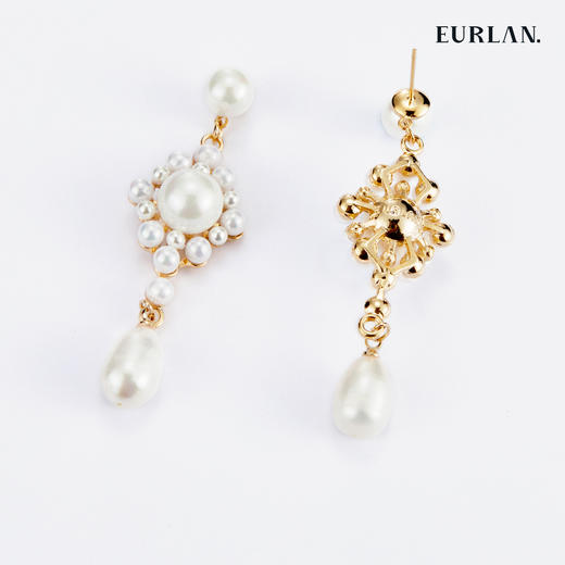 EURLAN.  A系列 珍珠优雅耳环 商品图1