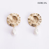 EURLAN.  A系列 太阳款珍珠耳环 商品缩略图0