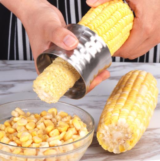 【玉米刨】304不锈钢剥玉米器 刨玉米器玉米刨脱粒器剥粒器创意厨房小工具 商品图0