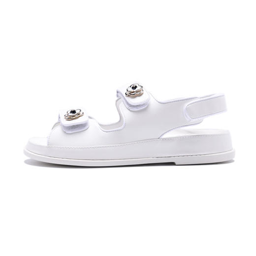 西村名物2020夏季新款运动风小香风凉鞋X20BG23741 商品图3