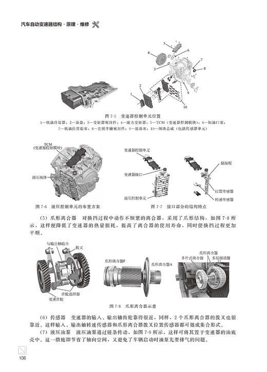 汽车自动变速器结构·原理·维修 商品图8