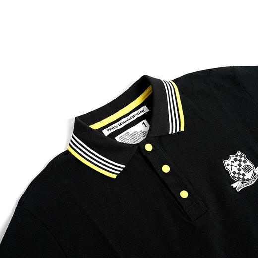 White Mountaineering EMBLEM EMBROIDERED POLO SHIRT 刺绣徽章超长棉鹿子短袖POLO 商品图2