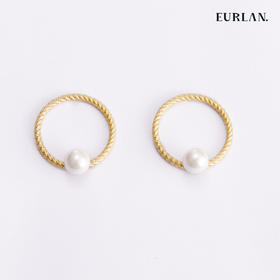 EURLAN.  A系列 珍珠气质耳圈