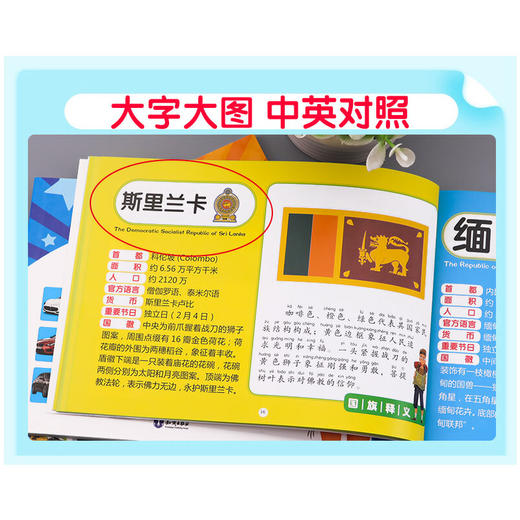 童眼识天下 儿童认知启蒙书（认国旗+认名车+认标识+交通工具） 商品图1