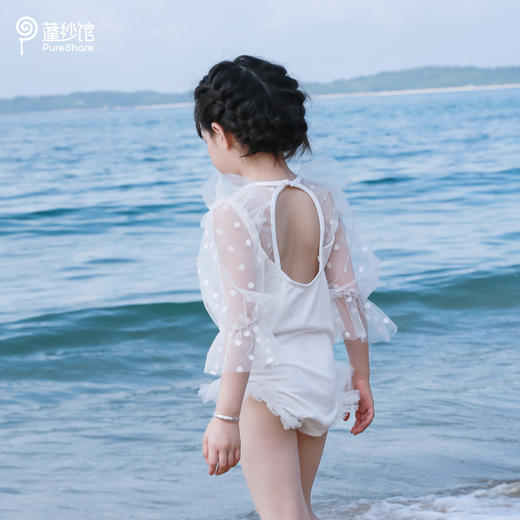 【非质量问题不退换】波点泳衣 商品图1