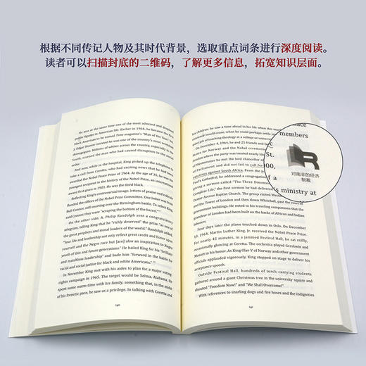 黑暗中的光明使者：马丁•路德•金传 英汉对照 人物传记 民权运动 美国历史 商品图3