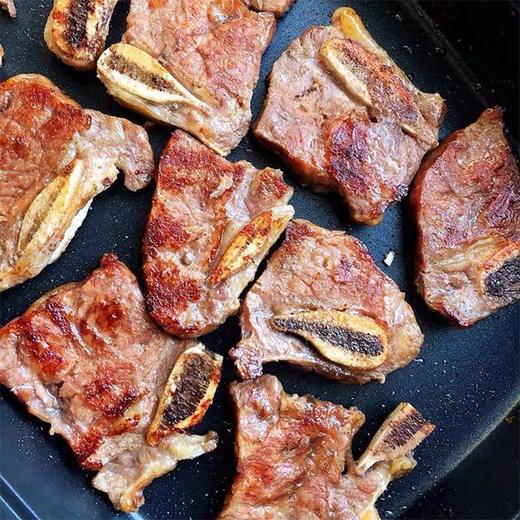 【追牛族“黑椒牛仔骨”】400g/袋*1/2/3袋，12块左右/袋，原切牛肉，像煎牛排一样煎3分钟就搞定 商品图1