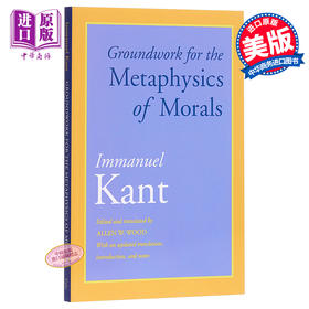 【中商原版】康德：道德形而上学的奠基 英文原版 哲学书籍 Groundwork for the Metaphysics of Morals Immanuel Kant