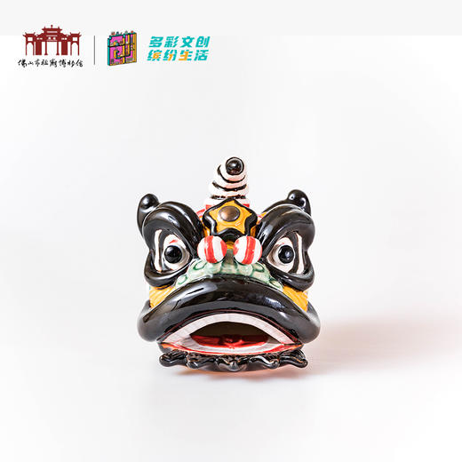 【多彩文创，缤纷生活】非遗-石湾陶醒狮摆件 商品图3