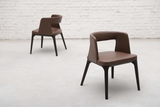 Portman  餐椅  |  皮布面料可选，详询客服 商品图2