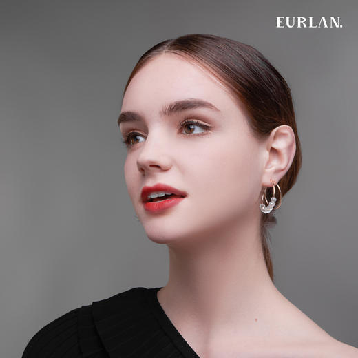 EURLAN.  J系列  水晶耳圈 商品图2