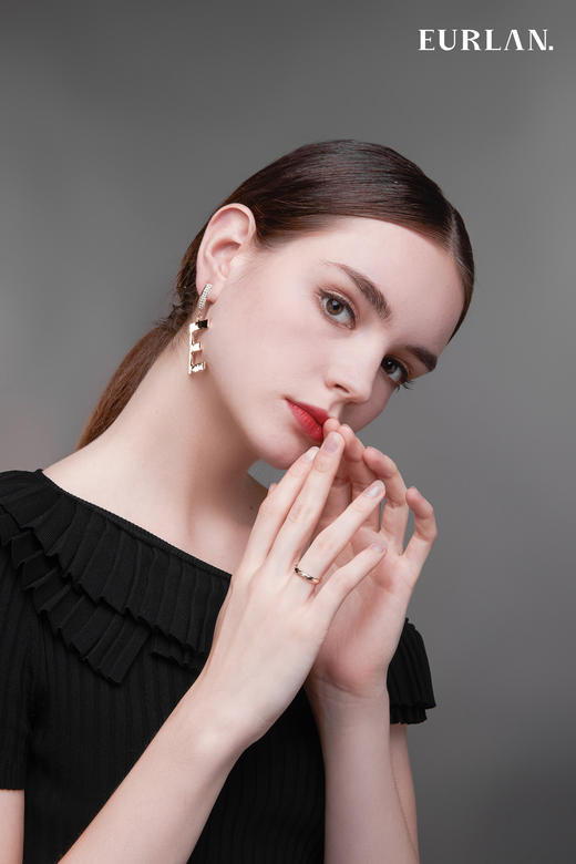 EURLAN. H系列 经典百搭戒指 商品图6