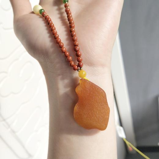 南红老蜜蜡项链 商品图2
