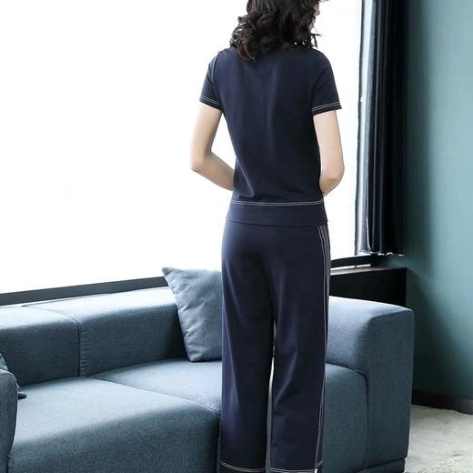 NYL-0588112新款时尚不对称气质两件套 商品图3