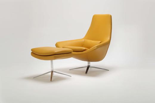 Metropolis 休闲椅/脚踏  | 皮布面料可选，详询客服 商品图1