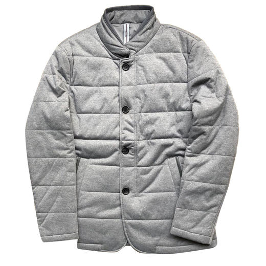 Marco Azzali 灰色立领棉服 M3501200 商品图1