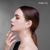 EURLAN.  J系列  品牌LOGO耳环 商品缩略图3