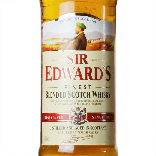 爱德华爵士威士忌 Sir Edward Whiskey 500ml 商品图2