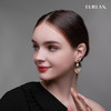 EURLAN.  J系列  水滴珍珠心形耳环 商品缩略图2