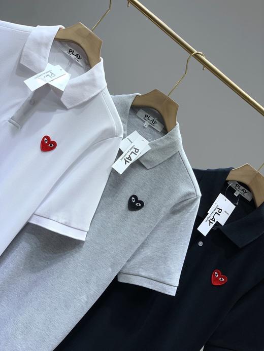 点此购买川久保玲男女夏季短袖polo衫左147716