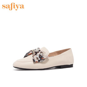 商场同款 |Safiya/索菲娅新款低跟鞋蝴蝶结浅口单鞋女SF01111023