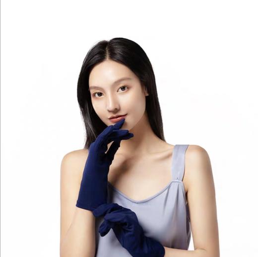 现货~正版授权韩国VVC 防晒手套女夏季骑行开车手套袖中长款遮阳防紫外线透气漏两指(827) 商品图6