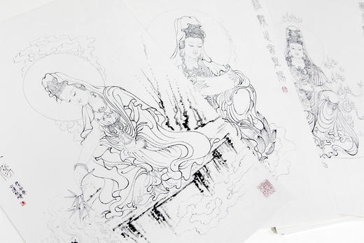 《妙音圆通 : 观世音三十三圣相》定价:1500 余宏达 著 中国美术学院 正版品牌直销 满58包邮 商品图1