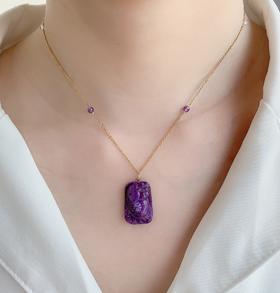 14K舒俱来金玉满堂项链