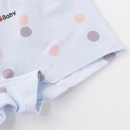 贝贝怡女童平角内裤宝宝夏季薄款透气吸汗四角裤儿童不夹pp面包裤 商品图6